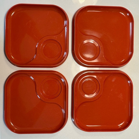 vintage ingrid chicago Dining Vintage Snax Plates By Ingrid Of